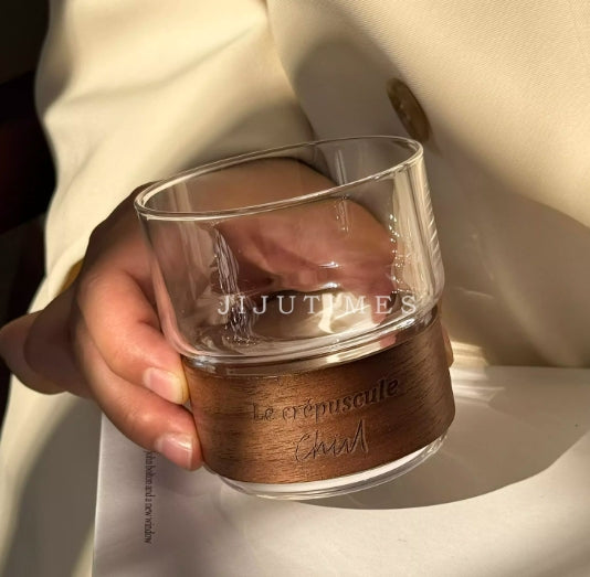 好宅選品 🏠 北歐風水杯套組 咖啡杯 玻璃杯 防燙隔熱 竹製杯套 杯架 托盤