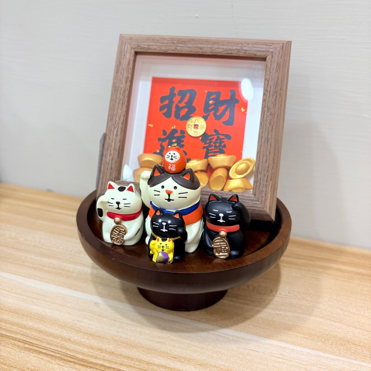 好宅現貨 🏠 zakka 招財貓 擺件 裝飾品 家居 玄關裝飾 喬遷新居 禮品 入厝禮 生日禮物 招財小物