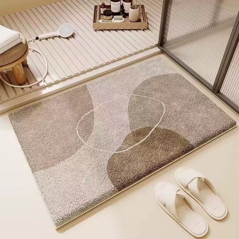 好宅選品 🏠 浴室地墊 羊絨 絨毛 廁所墊 防滑腳墊 進門 門墊 地毯 腳踏墊
