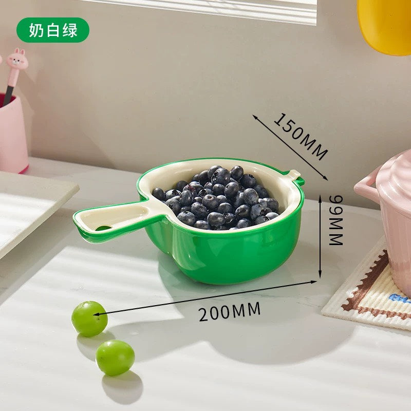 好宅選品 🏠 蘋果瀝水籃 造型 三色(未上架完成