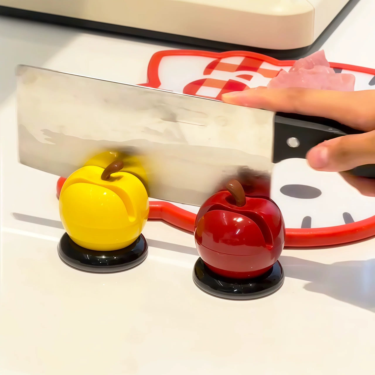 好宅選品 🏠 蘋果造型 磨刀器 迷你 方便(未上架完成