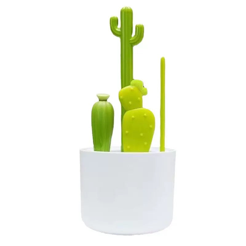 好宅選品 🏠 仙人掌造型 多功能刷具 杯刷 吸管刷 細刷頭 清潔刷 瓶刷 長柄刷 奶瓶刷