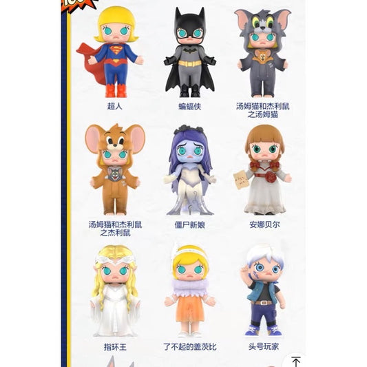 快速預購 ⚡️ Molly 華納100週年 確認款 湯姆貓 傑利鼠 安娜貝爾 公仔 泡泡瑪特 華納 端盒 黑客帝國 隱藏