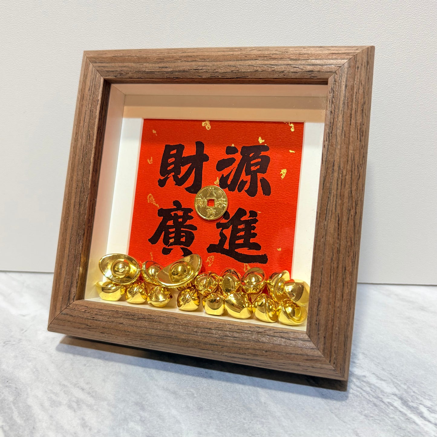 現貨秒發 🔥 客製化禮品 元寶相框 招福擺件 新年禮物 公仔 造景小擺件 玄關裝飾 玄關擺飾 招財小物 入厝禮 招財擺飾