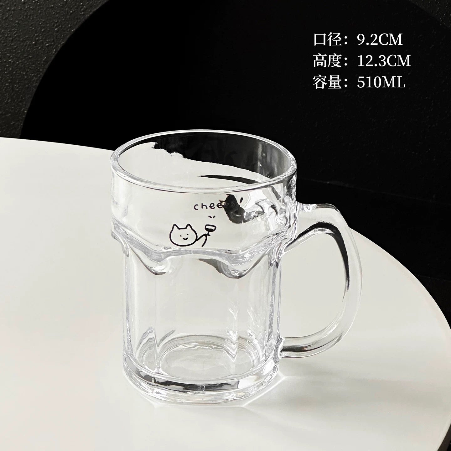 好宅現貨 🏠 Cheers 燒酒杯 玻璃杯 簡約插圖 水杯 酒杯