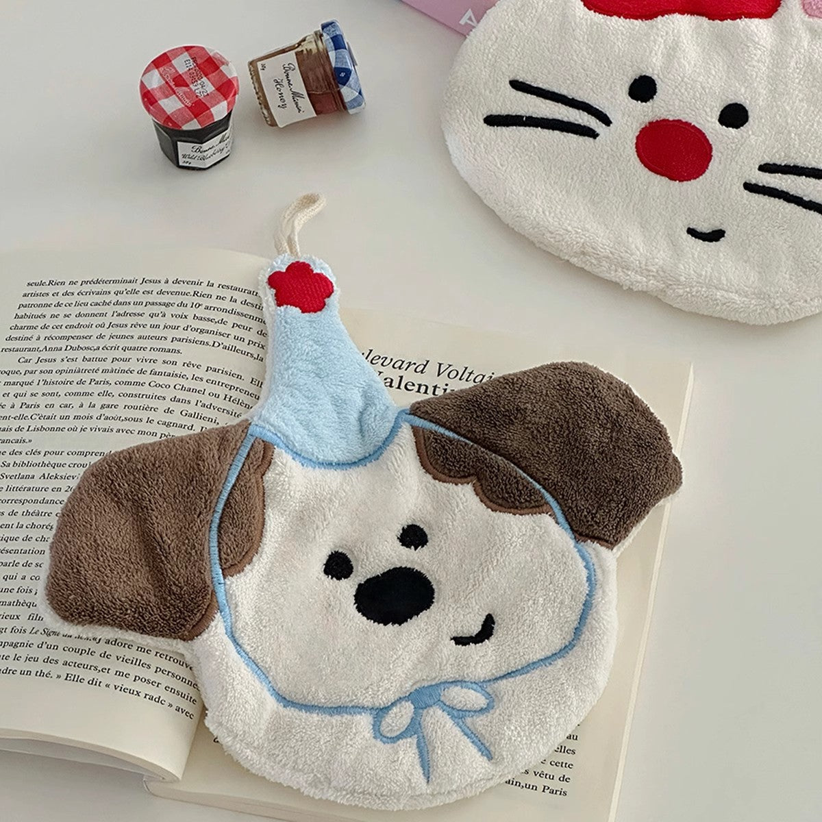 好宅選品 🏠 ins 擦手巾 掛式吸水加厚毛巾 擦手帕 洗手小方巾