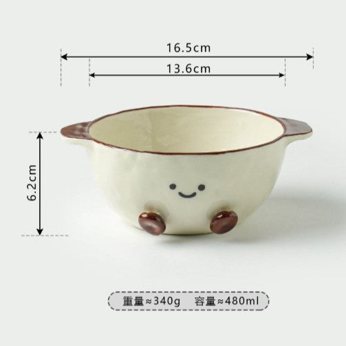 好宅選品 🏠 ins 可可豆系列 迷你杯 飯碗 甜點碗 沙拉盤 陶瓷碗  盤子 陶瓷盤