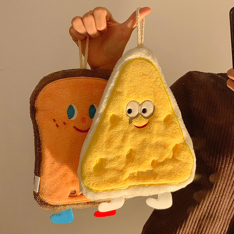 好宅選品 🏠 ins 擦手巾 掛式吸水加厚毛巾 擦手帕 洗手小方巾