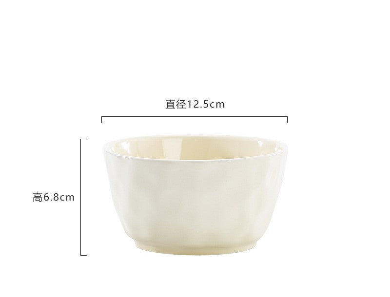 ins 奶油風格 碗碟套裝 陶瓷 餐具 喬遷新居 結婚禮物 碗碟筷碗盤 家用 碗筷 魚盤 方盤