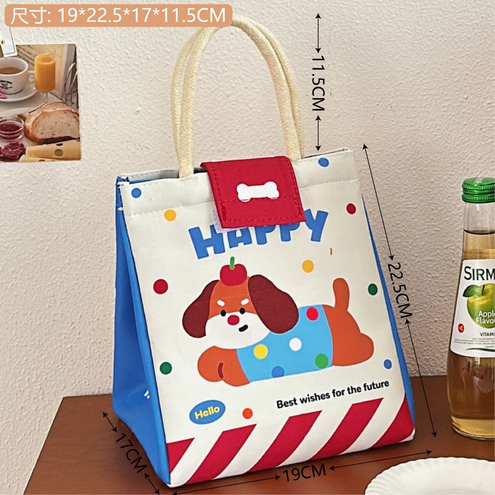 好宅選品 🏠 原創便當包 大容量手提袋 保溫保鮮袋 學生便當包 提袋 小包