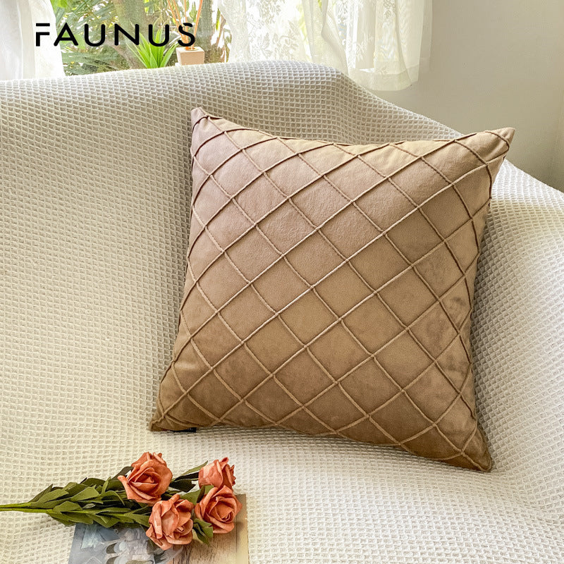 ins 波西米亞 簇絨圈絨帆布刺繡 客廳抱枕 沙發靠枕靠墊