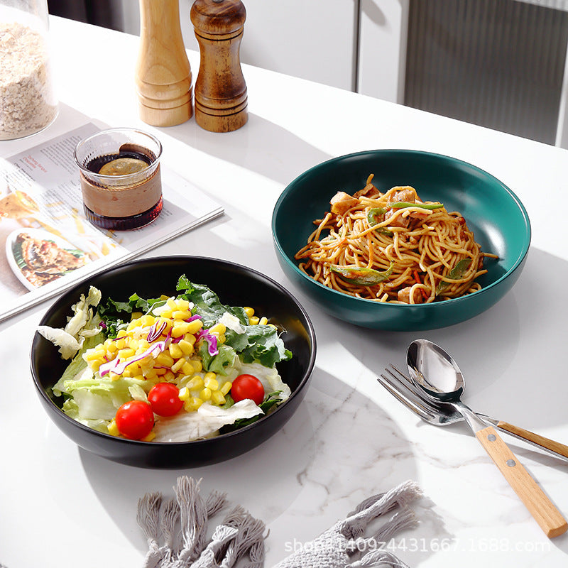 湯盤 家用湯圓盤 餐廳深底盤