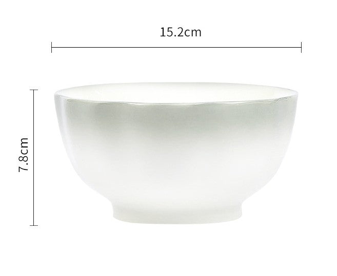 好宅選品 🏠 漸層綠輕奢  碗碟組 釉下彩 飯碗陶瓷盤 碗盤 餐具