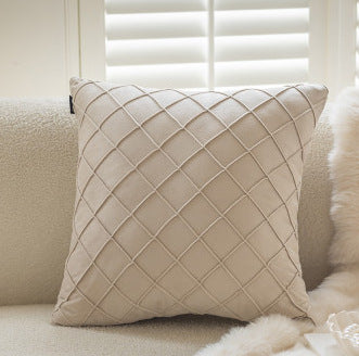 ins 波西米亞 簇絨圈絨帆布刺繡 客廳抱枕 沙發靠枕靠墊