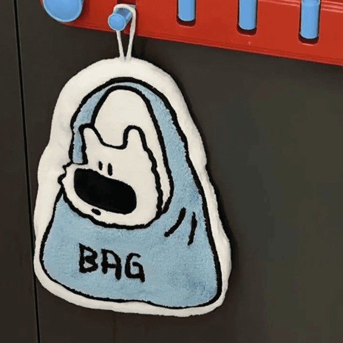 好宅選品 🏠 ins 擦手巾 掛式吸水加厚毛巾 擦手帕 洗手小方巾