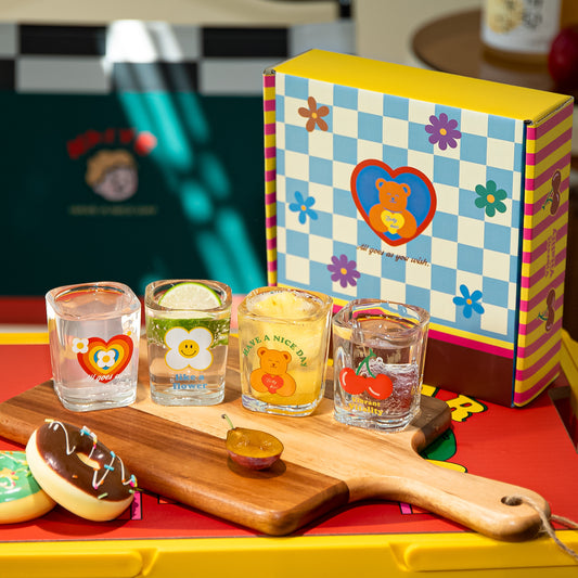 好宅現貨 🏠 ins 燒酒杯 迷你杯 酒杯 禮盒 送禮 團聚