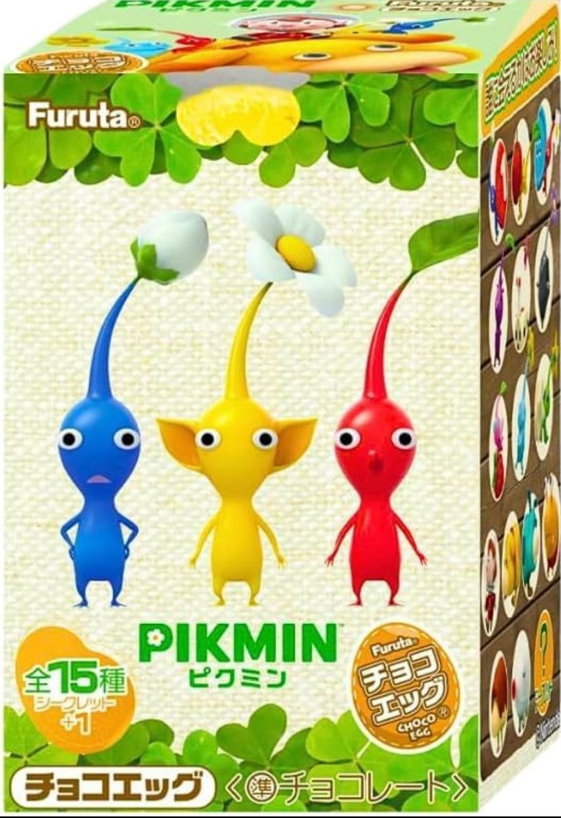 好宅現貨 🏠 古田 Furuta 皮克敏 pikmin 巧克力 巧克力蛋 奇趣蛋 公仔 任天堂 正品 盲盒
