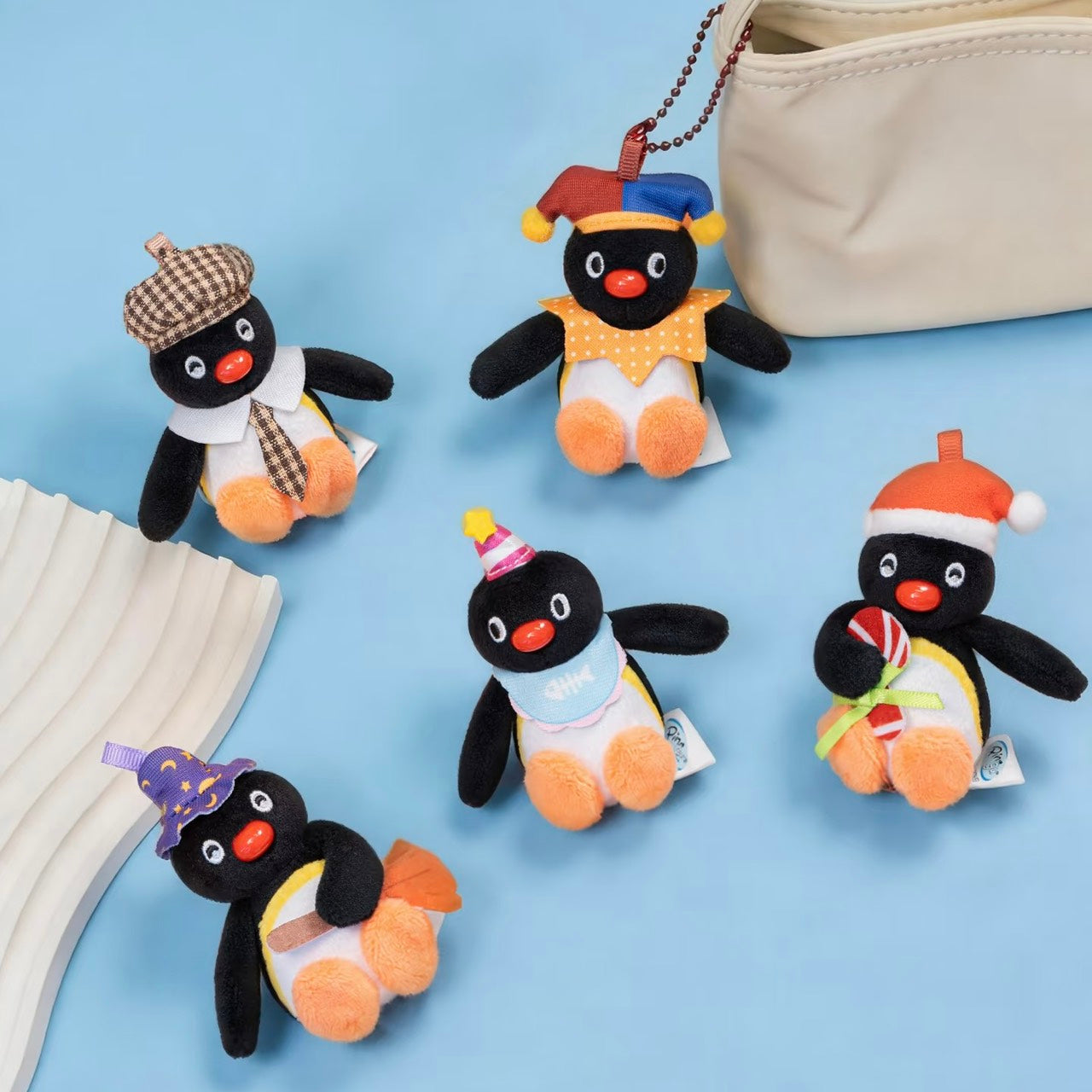 現貨秒發 ✅ Pingu 奇遇記 確認款 優邁 盲袋 公仔 毛絨 掛件 睡夢 王子 暖暖 航海 企鵝
