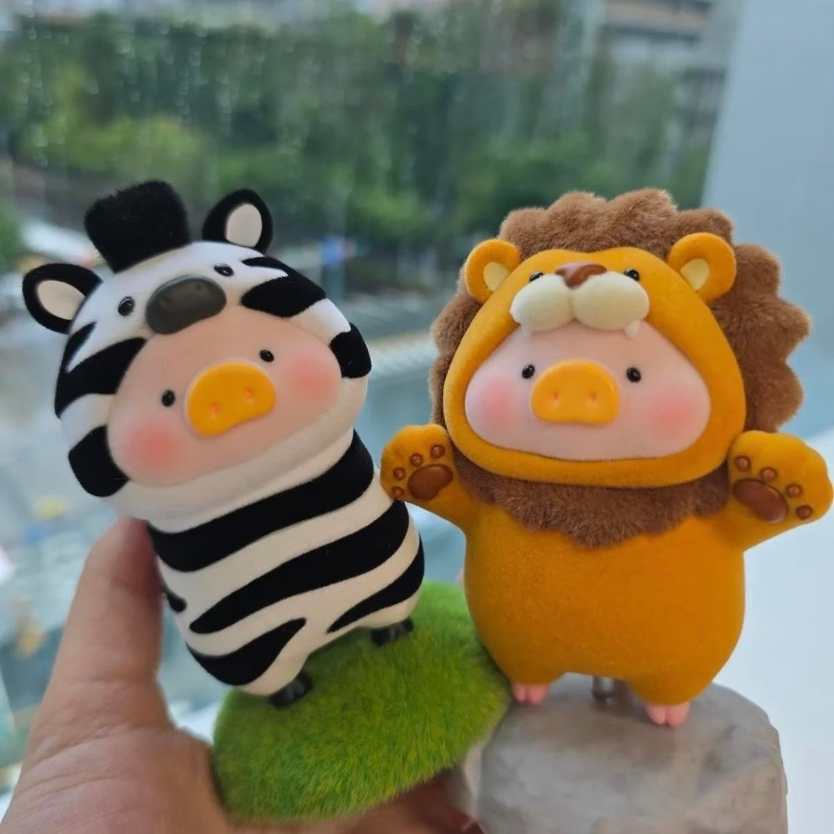 快速預購 ✅ Lulu豬 動物派對 二代 確認款 TOYZEROPLUS 盲盒 公仔 獅子 貓頭鷹 巨嘴鳥 異色款
