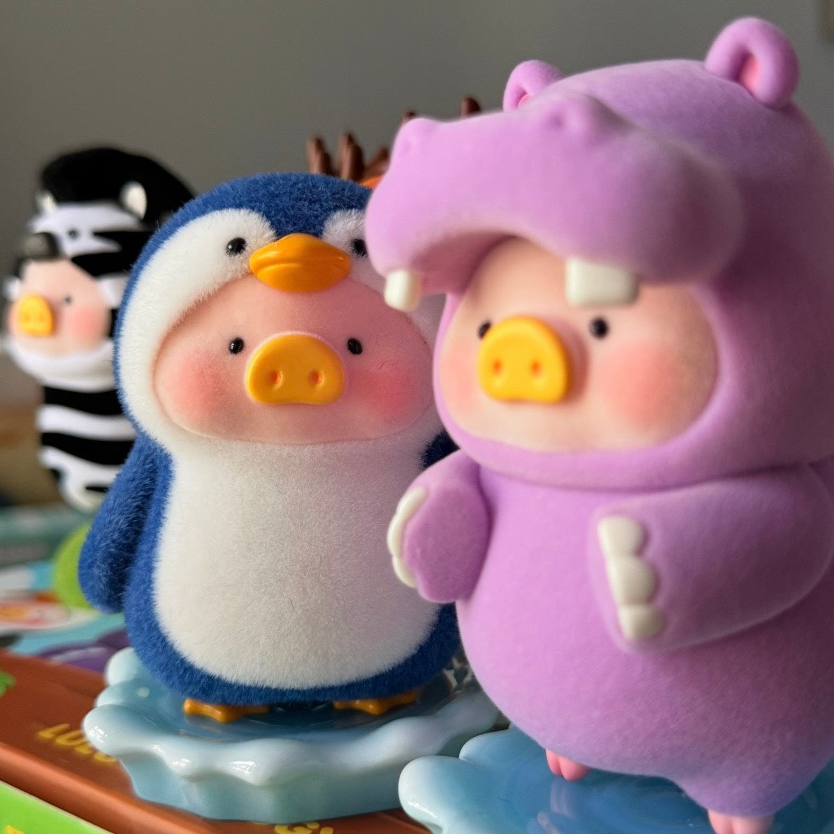 快速預購 ✅ Lulu豬 動物派對 二代 確認款 TOYZEROPLUS 盲盒 公仔 獅子 貓頭鷹 巨嘴鳥 異色款