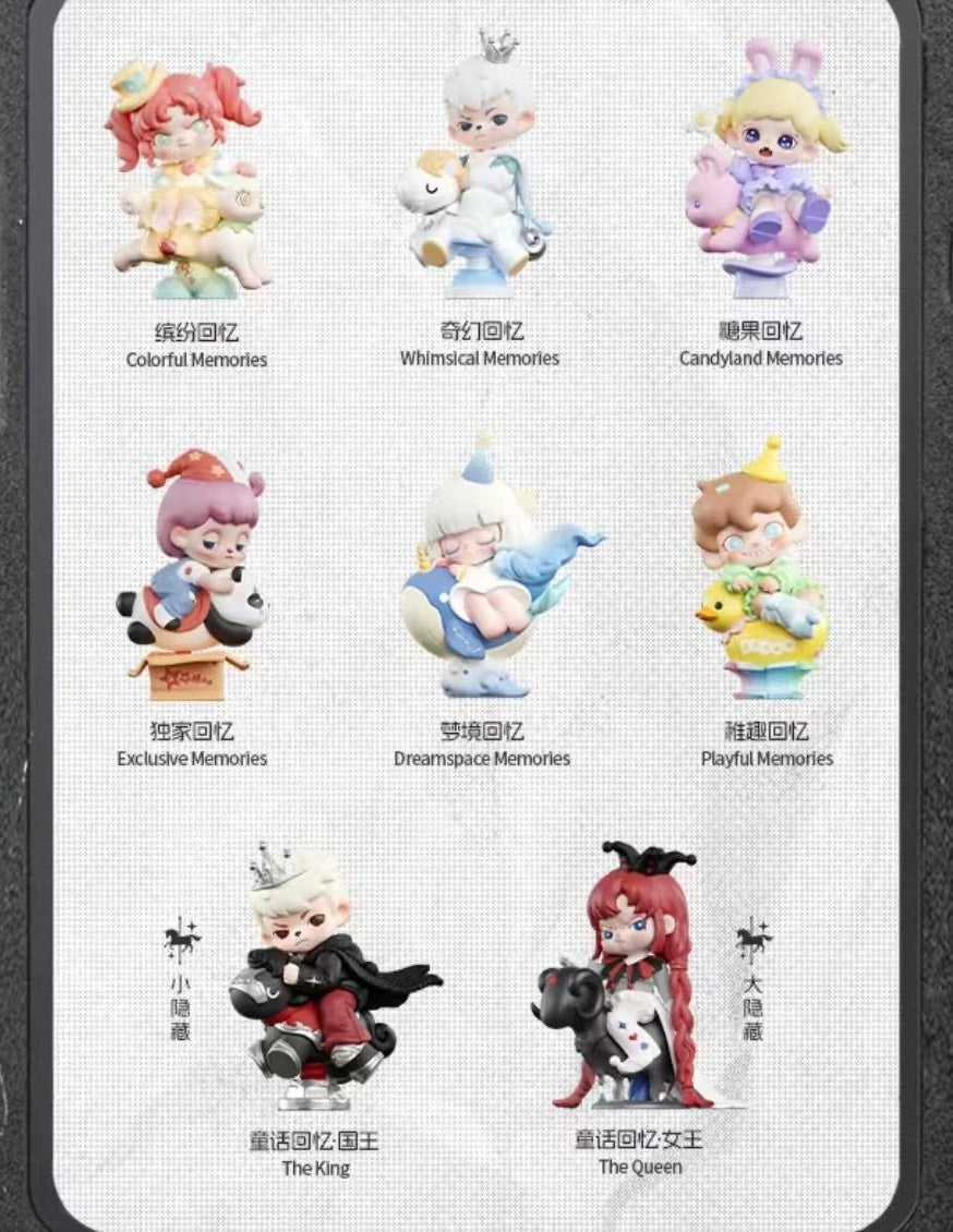 快速預購 ✅ 下一圈的瞬間回憶 Rayan Dora 盲盒 公仔 TNT space Zoraa 奇幻回憶 童話回憶