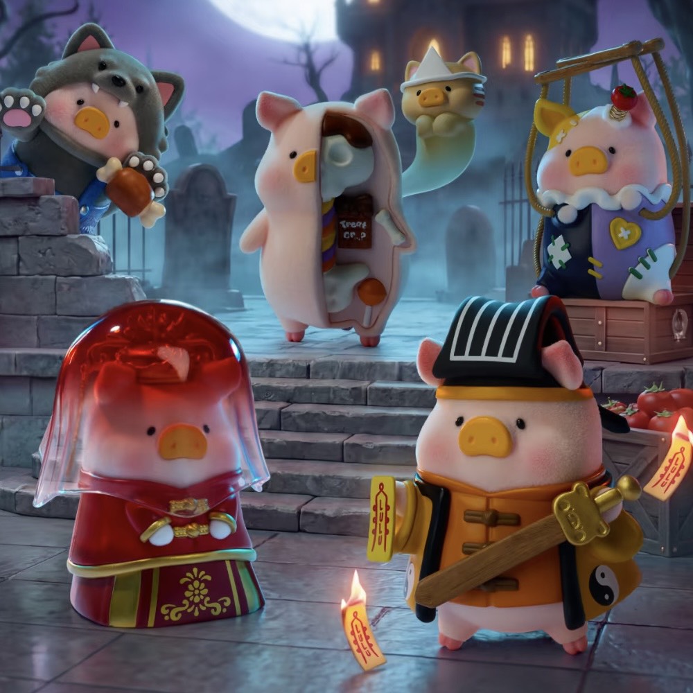 快速預購 ✅Lulu豬 驚喜滿罐 3 確認款 Toyzeryplus 盲盒 公仔 隱藏 糖果骷lu 萌鬼新娘 降妖道士