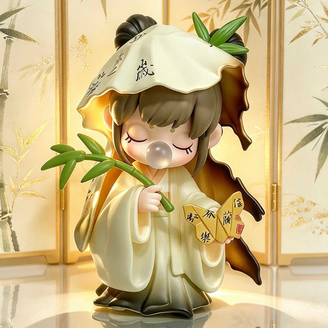 快速預購 ✅ Nanci 風雅 確認款 若來 Rolife 盲盒 公仔 隱藏 茶 書 菊