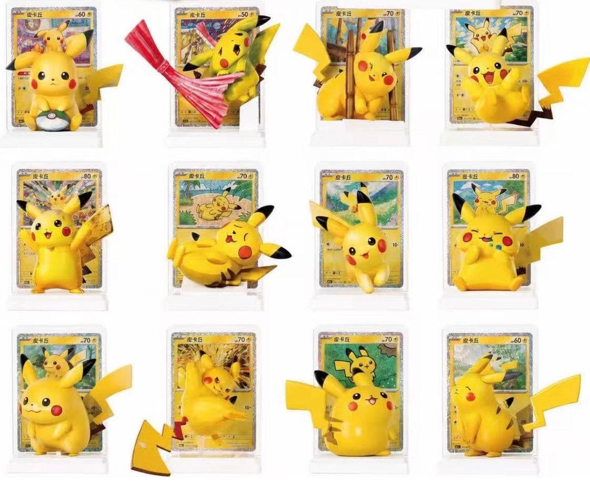 快速預購 ✅ 寶可夢 POKEMON 繪夢點睛 第四彈 三十周年 皮卡丘 PTCG 確認款  盲盒 公仔 卡牌插畫