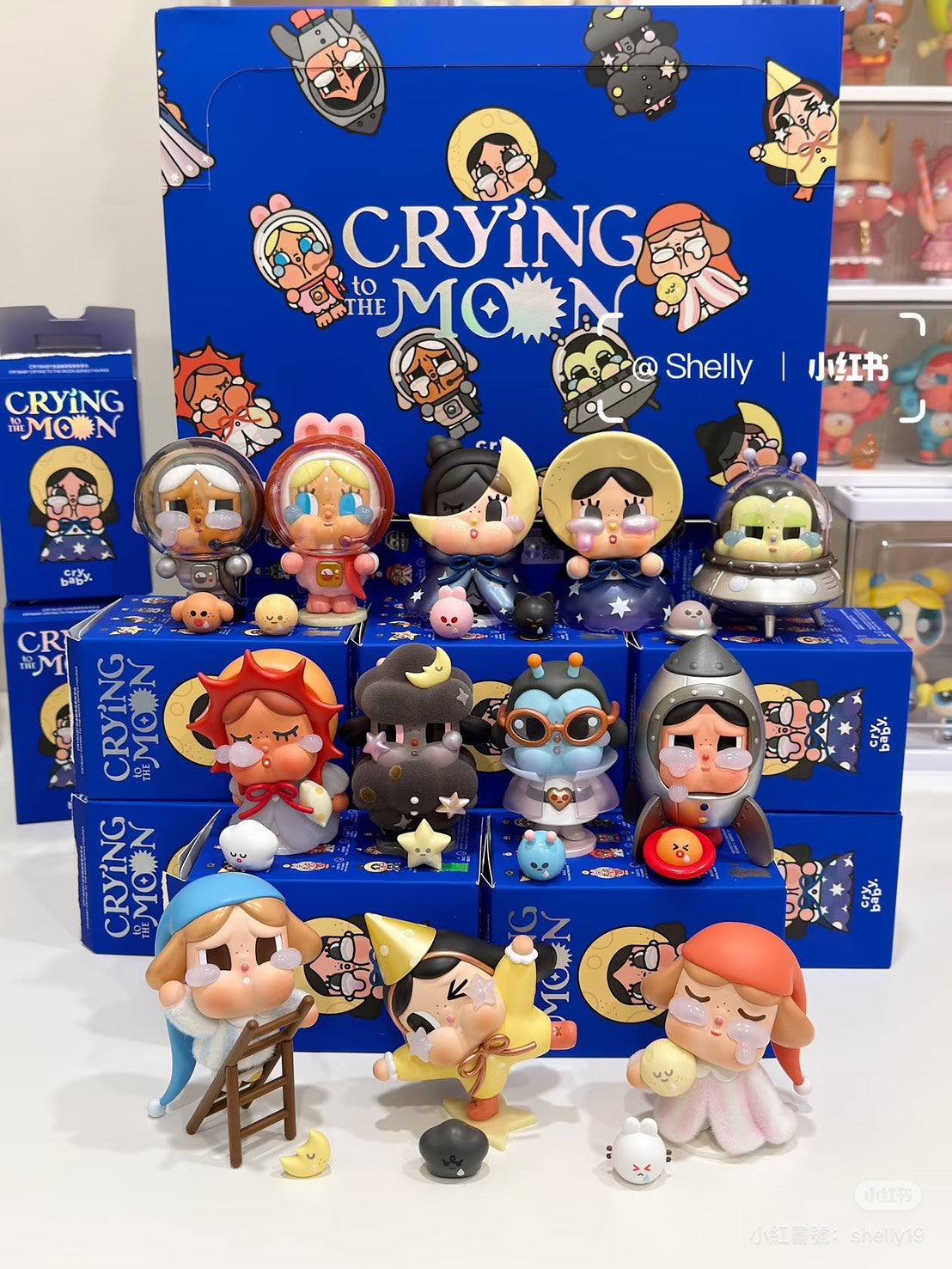快速預購🔥 哭娃 出走的月亮 確認款 萌粒 泡泡瑪特 公仔 CRY BABY popmart 跳跳星 捕月能手 月夜戀歌