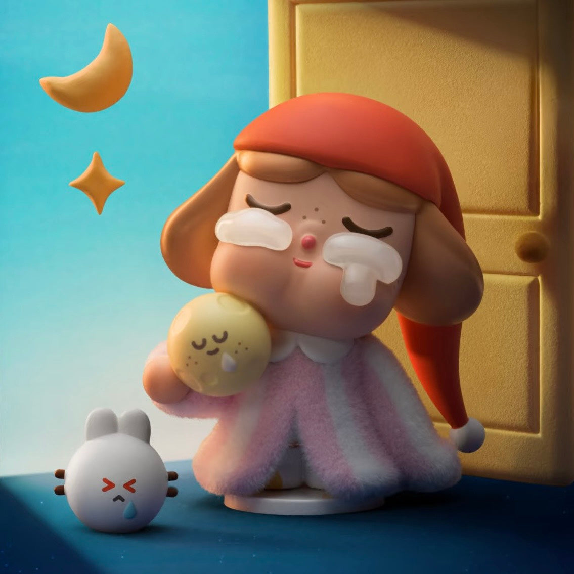 快速預購🔥 哭娃 出走的月亮 確認款 萌粒 泡泡瑪特 公仔 CRY BABY popmart 跳跳星 捕月能手 月夜戀歌