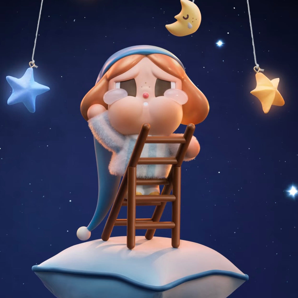 快速預購🔥 哭娃 出走的月亮 確認款 萌粒 泡泡瑪特 公仔 CRY BABY popmart 跳跳星 捕月能手 月夜戀歌