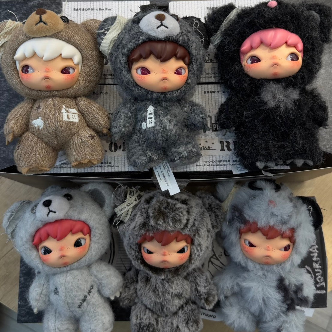 快速預購 ✅ 小野 公路日誌 毛絨公仔 Hirono 泡泡瑪特 popmart 公仔 盲盒 毛絨掛件 娃娃掛件 吊飾