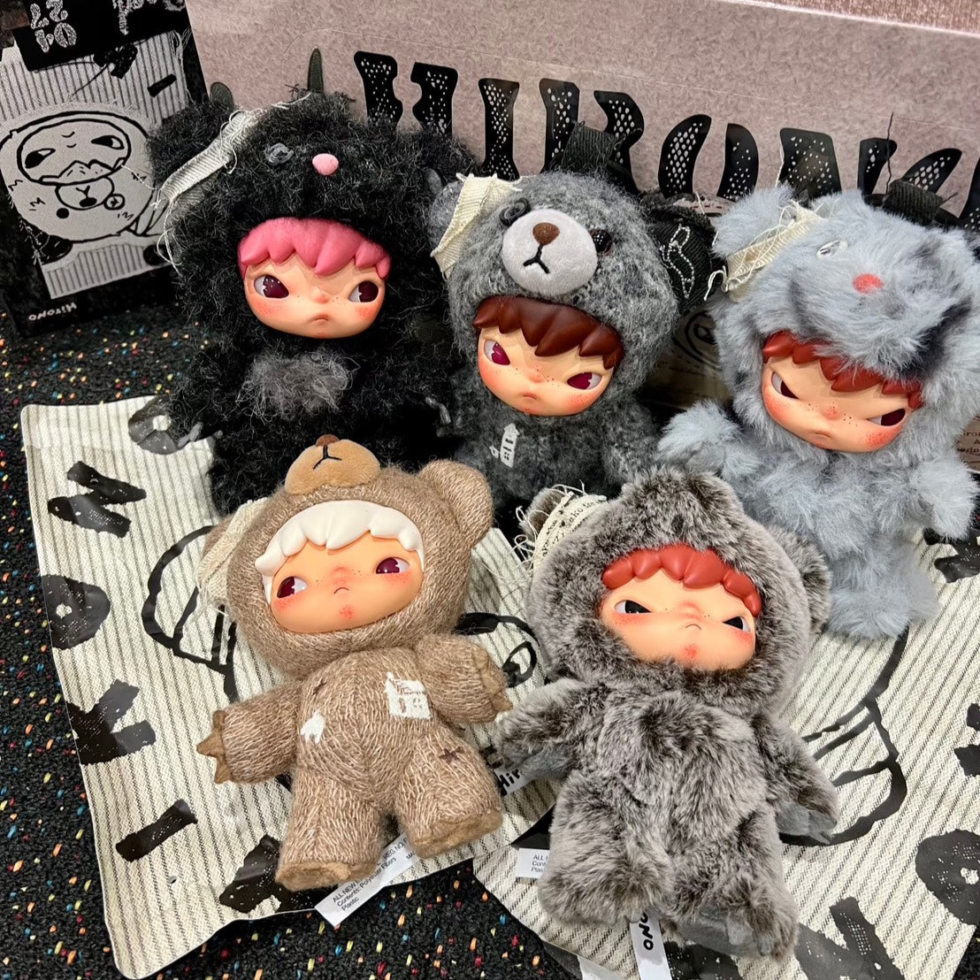 快速預購 ✅ 小野 公路日誌 毛絨公仔 Hirono 泡泡瑪特 popmart 公仔 盲盒 毛絨掛件 娃娃掛件 吊飾
