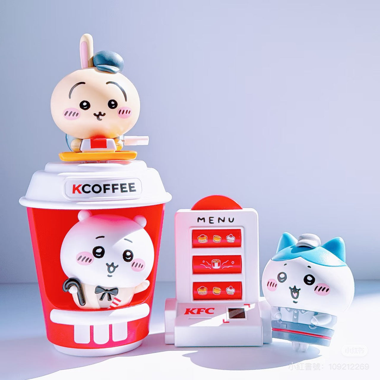 快速預購 ✅ 吉伊卡哇 x 肯德基 確認款 店員系列 公仔 吉伊卡哇 小八 烏薩奇 聯名玩具