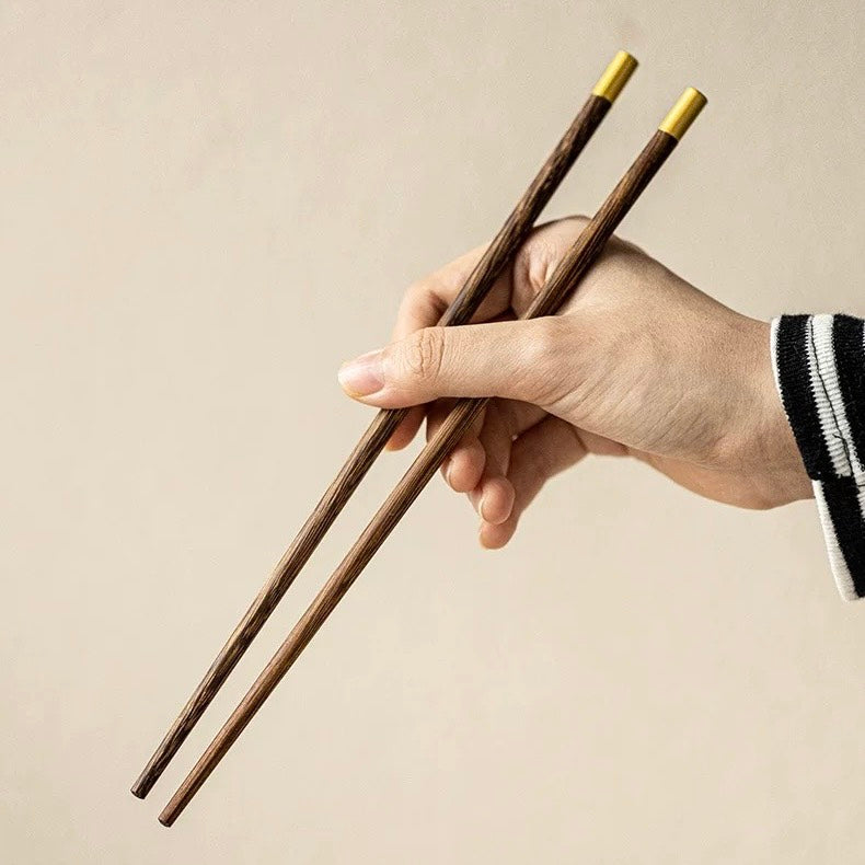 好宅選品 🏠 金頂木筷 耐高溫 無漆無蠟 筷子 餐具 木質