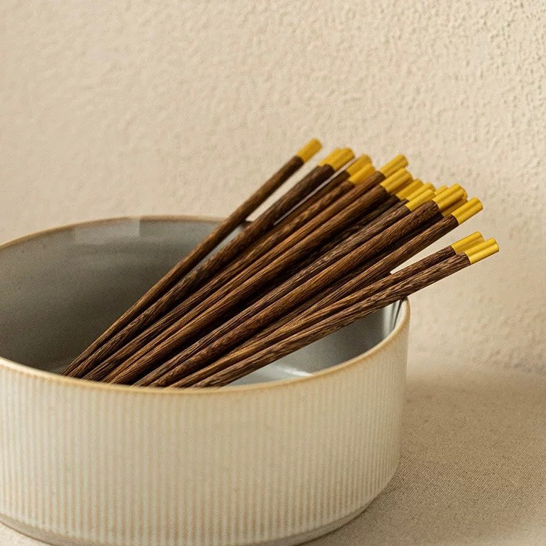 好宅選品 🏠 金頂木筷 耐高溫 無漆無蠟 筷子 餐具 木質