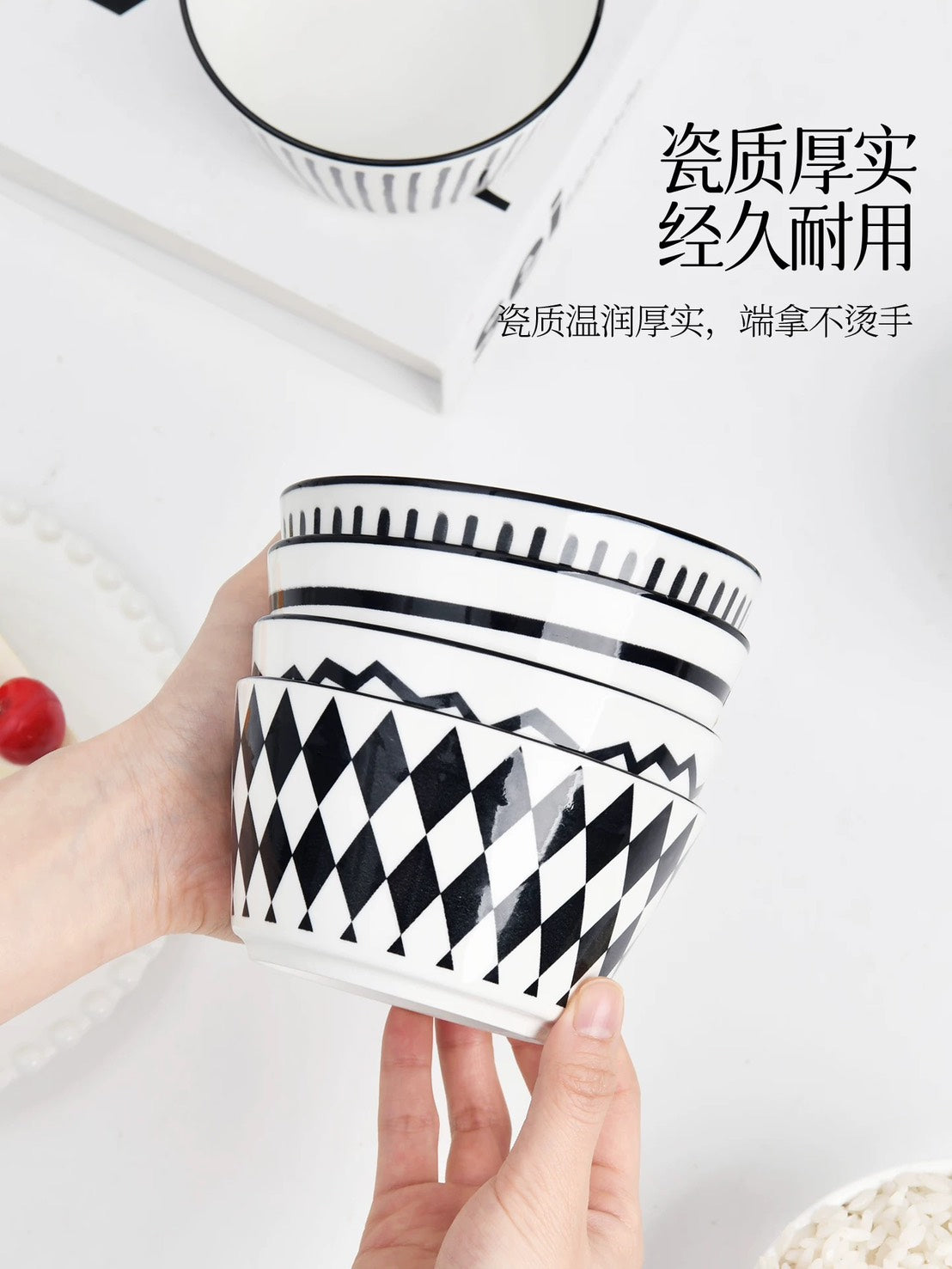 好宅選品 🏠 赫本摩登風格 陶瓷碗 餐具 碗公 餐碗 飯碗 器皿 餐盤 8吋盤 陶瓷盤