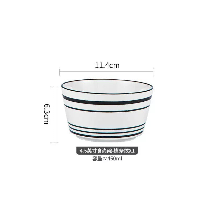 好宅選品 🏠 赫本摩登風格 陶瓷碗 餐具 碗公 餐碗 飯碗 器皿 餐盤 8吋盤 陶瓷盤