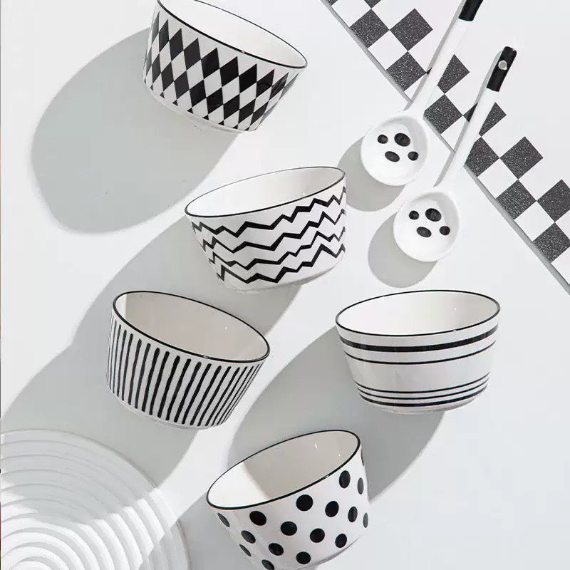 好宅選品 🏠 赫本摩登風格 陶瓷碗 餐具 碗公 餐碗 飯碗 器皿 餐盤 8吋盤 陶瓷盤