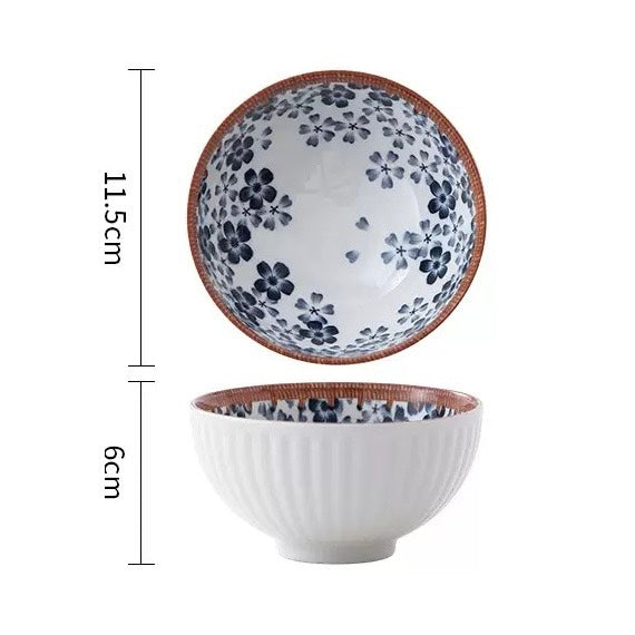 好宅選品 🏠 日式復古藤編 陶瓷碗 4.5英吋 米飯碗 餐具 碗 器皿 陶瓷盤 八吋盤 淺盤 碗盤