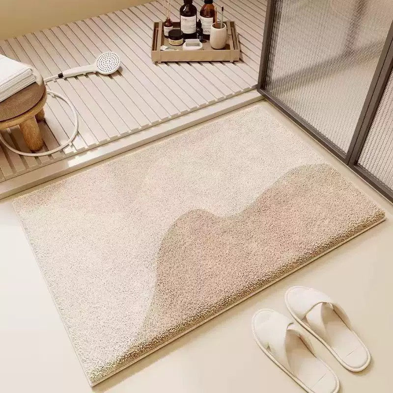 好宅選品 🏠 浴室地墊 羊絨 絨毛 廁所墊 防滑腳墊 進門 門墊 地毯 腳踏墊