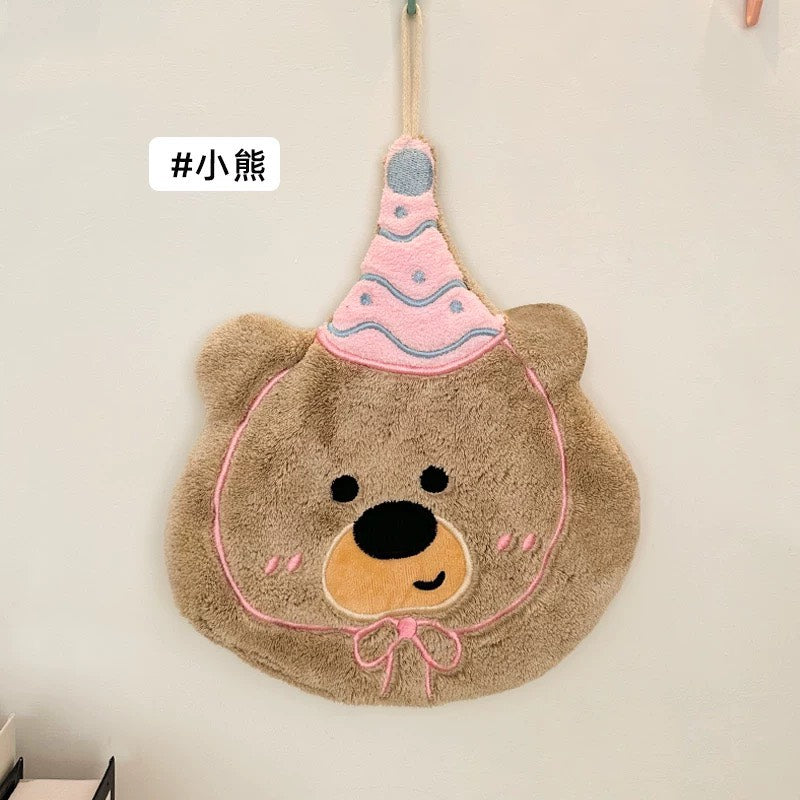 好宅選品 🏠 ins 擦手巾 掛式吸水加厚毛巾 擦手帕 洗手小方巾