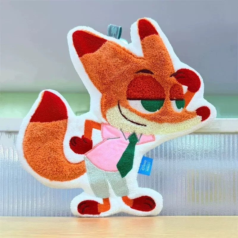 好宅選品 🏠 Miniso 動物方城市 茱迪 尼克 擦手巾 掛式吸水加厚毛巾 擦手帕 洗手小方巾 名創優品