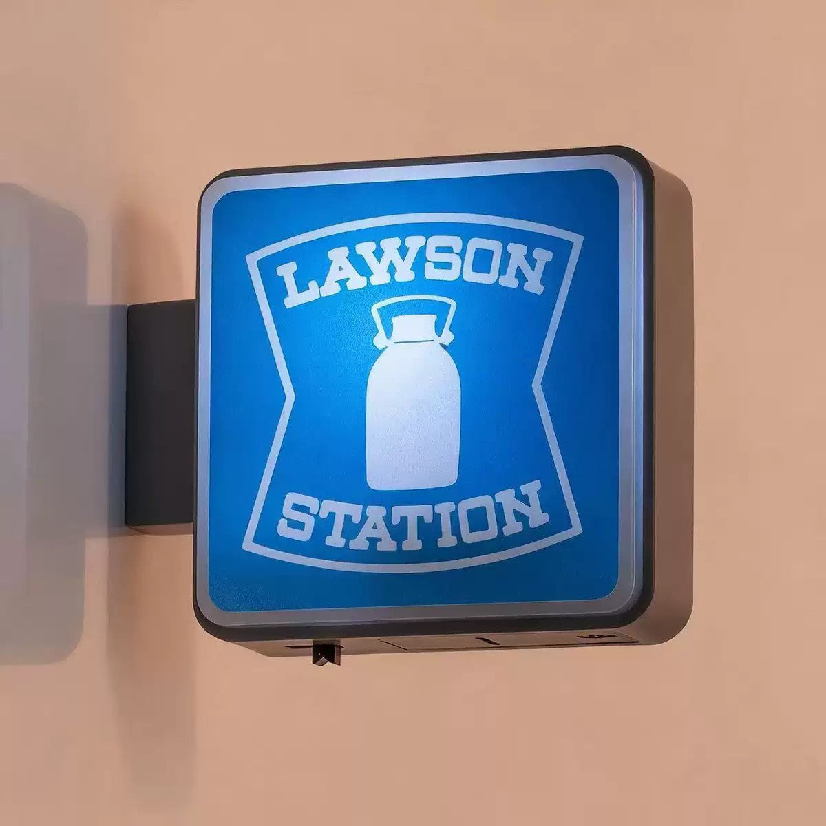 好宅選品 🏠 迷你招牌冰箱貼 發光招牌 星巴克 全家 JR 羅森 視力檢查表 迷你燈箱 玩具 模型