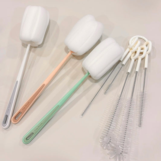 好宅選品 🏠 杯刷 吸管刷 五件套 保溫杯刷 瓶刷 長柄刷 清潔刷 奶瓶刷 海綿刷