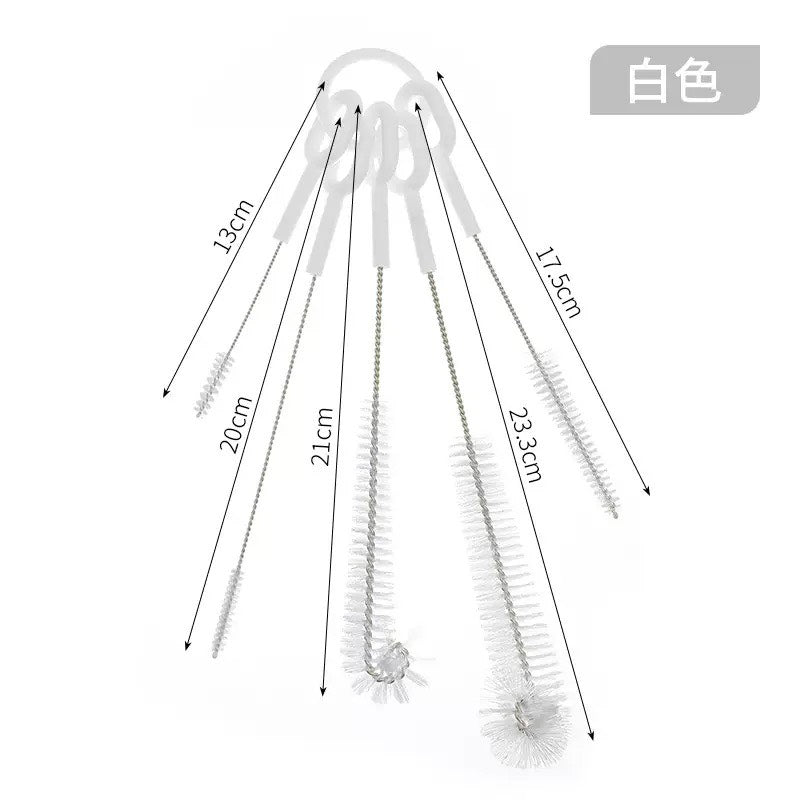 好宅選品 🏠 杯刷 吸管刷 五件套 保溫杯刷 瓶刷 長柄刷 清潔刷 奶瓶刷 海綿刷