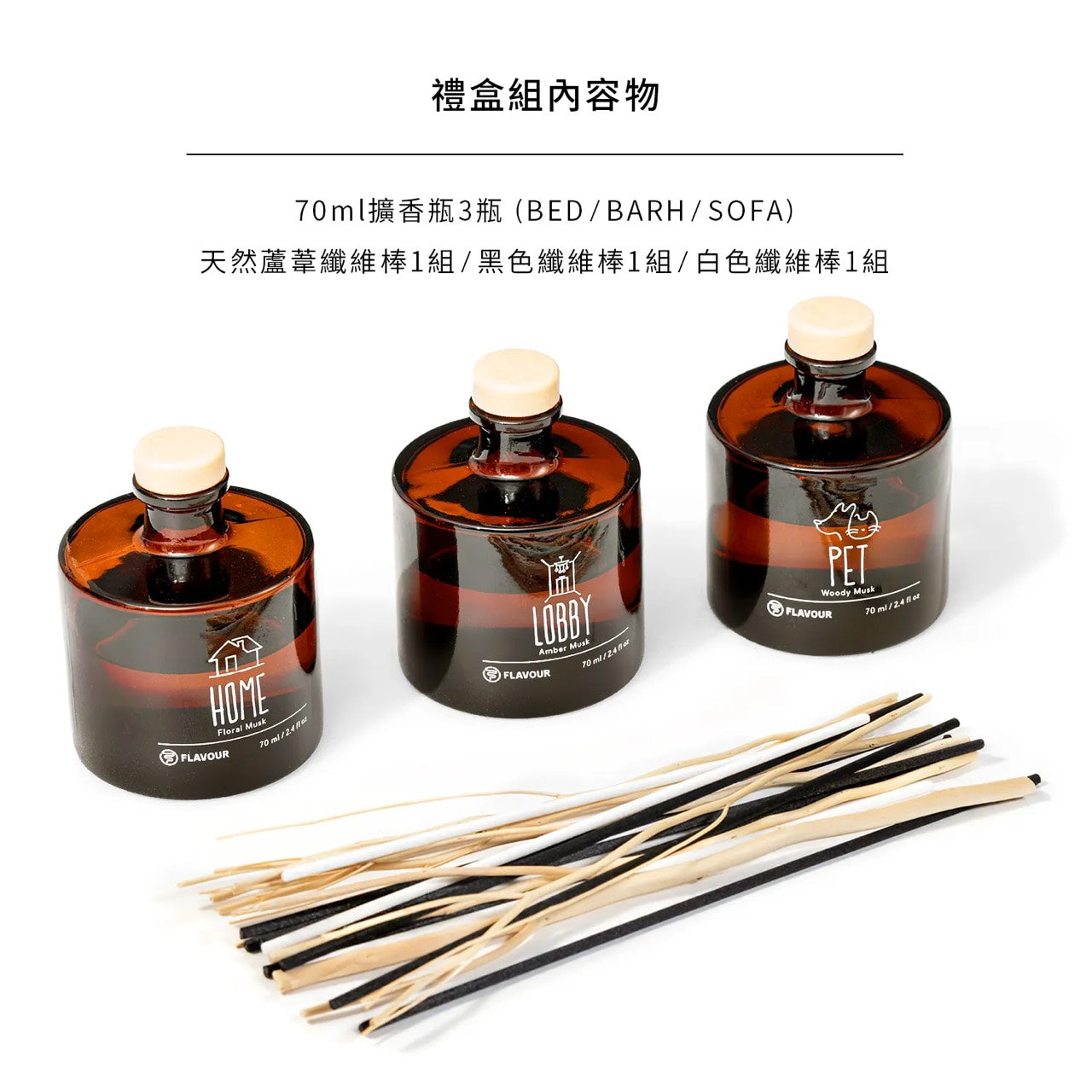 好宅選品 🏠 FLAVOUR 香氛擴香禮盒組 ORIGINAL HOUSEHOLD 香氛 擴香瓶 禮物