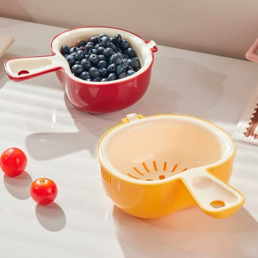 好宅選品 🏠 蘋果瀝水籃 造型 三色(未上架完成