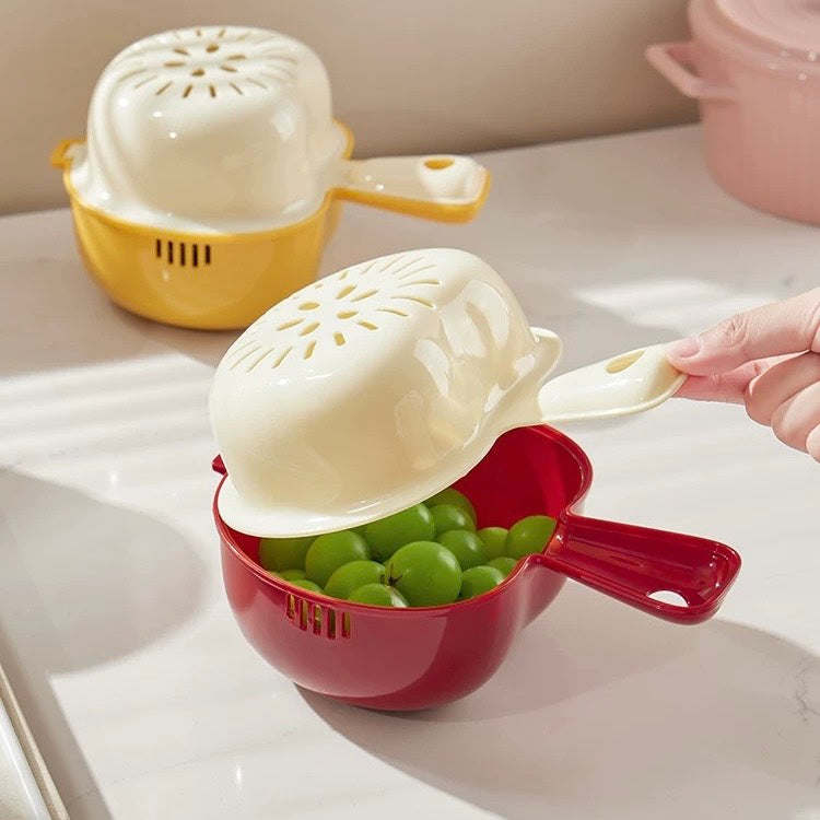 好宅選品 🏠 蘋果瀝水籃 造型 三色(未上架完成