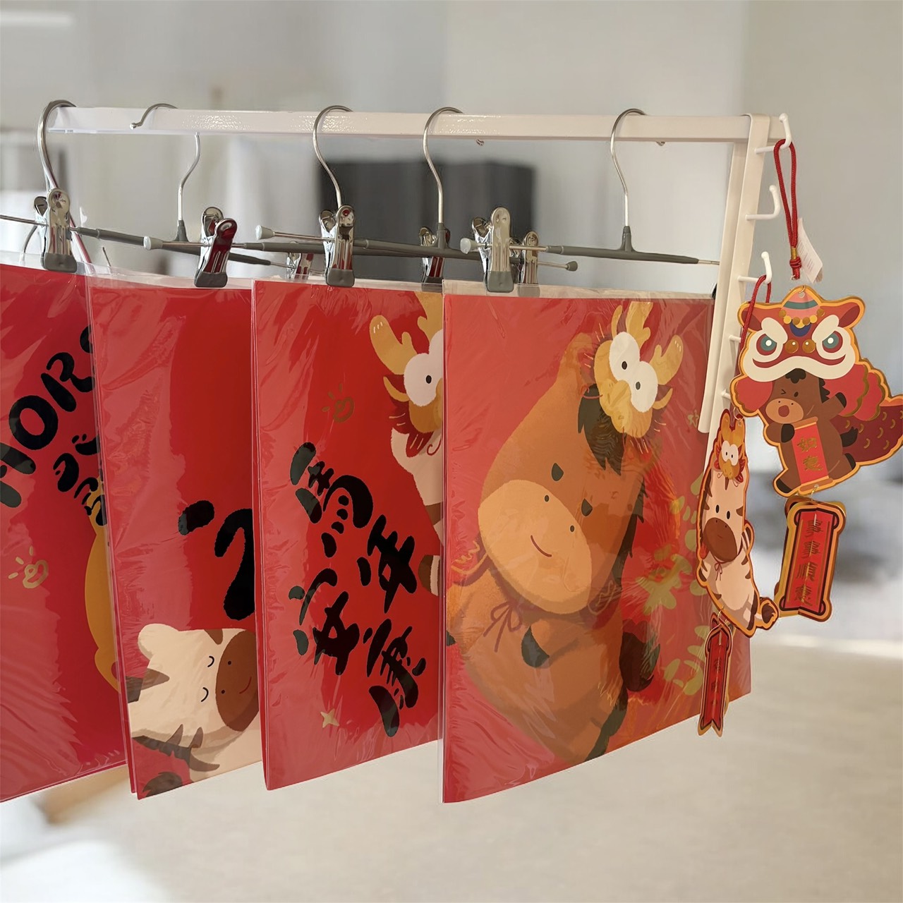 好宅選品 🏠 Kemoko 原創馬年 春聯 福字門聯 2026 新年裝飾 春節 春聯貼 春節掛件